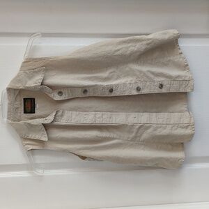 Off White Hemp Blend Top